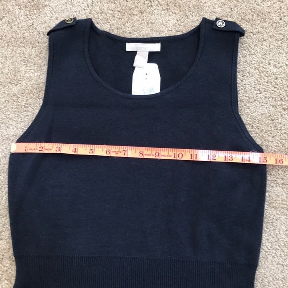 NWT! Banana Republic  small navy sweater dress - Picture 6 of 8